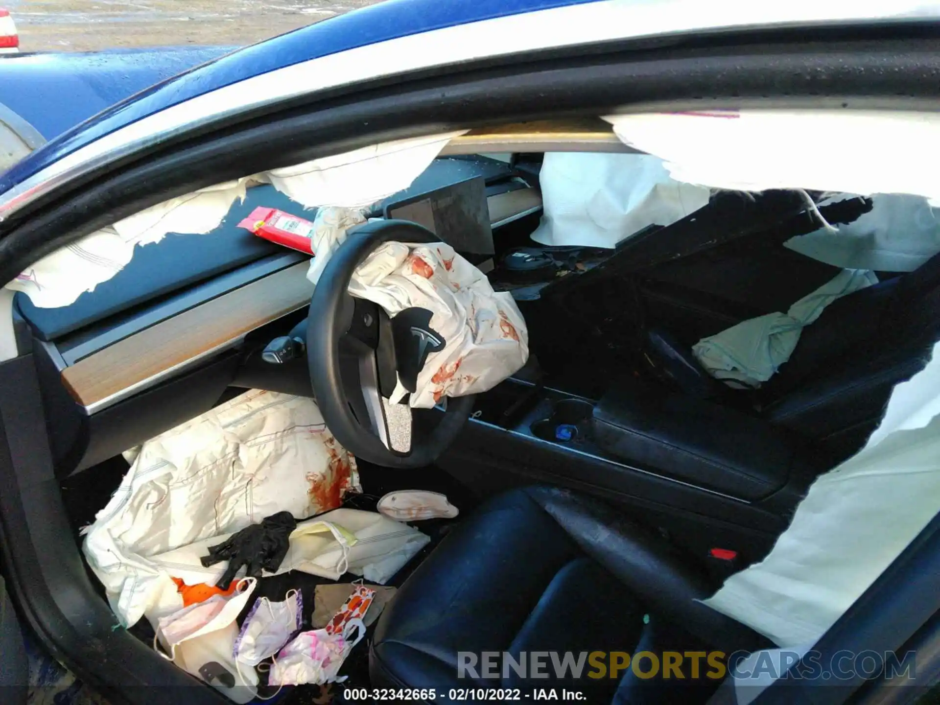 5 Photograph of a damaged car 5YJ3E1EA3LF597303 TESLA MODEL 3 2020