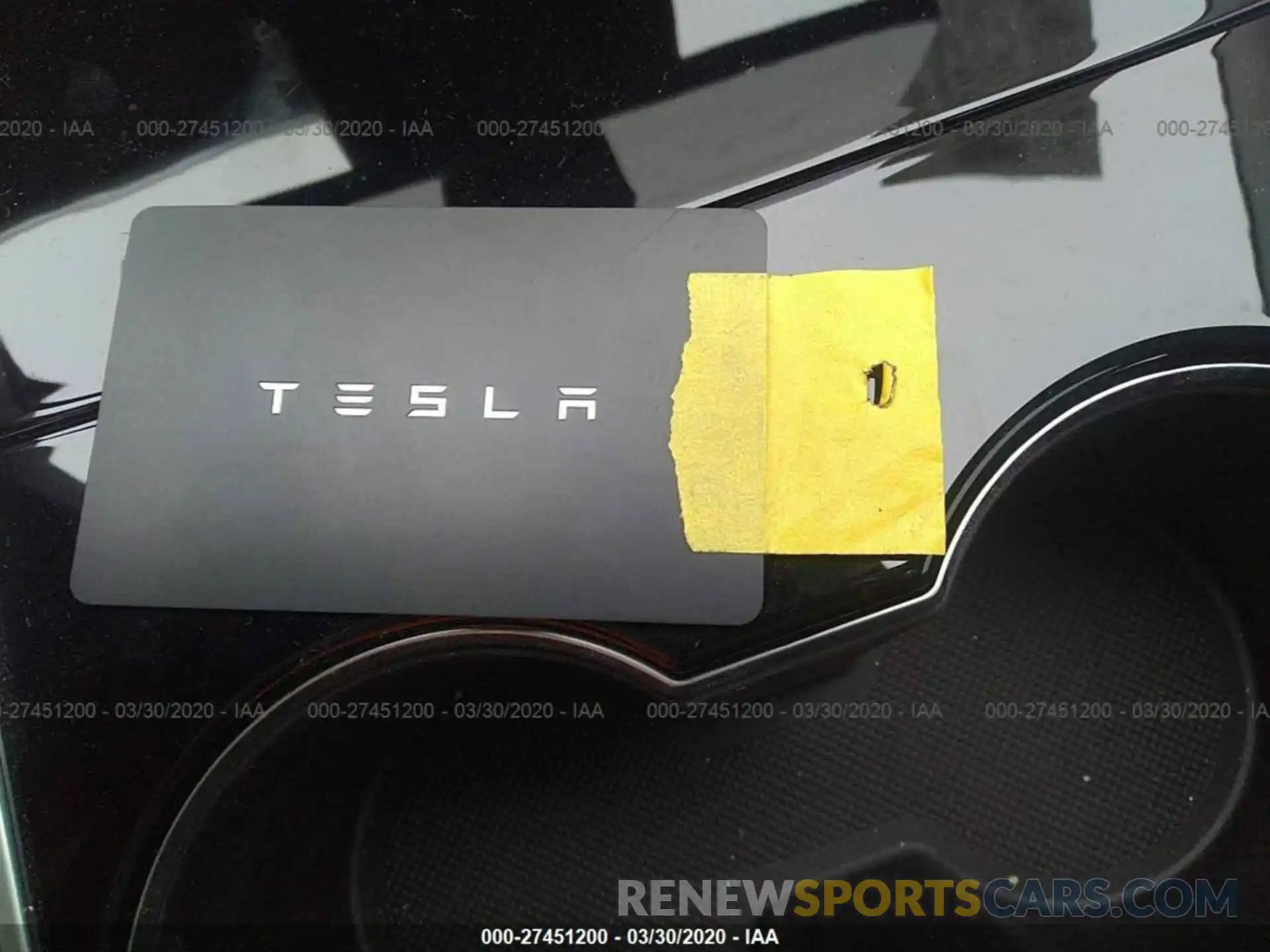 11 Photograph of a damaged car 5YJ3E1EA3LF598743 TESLA MODEL 3 2020