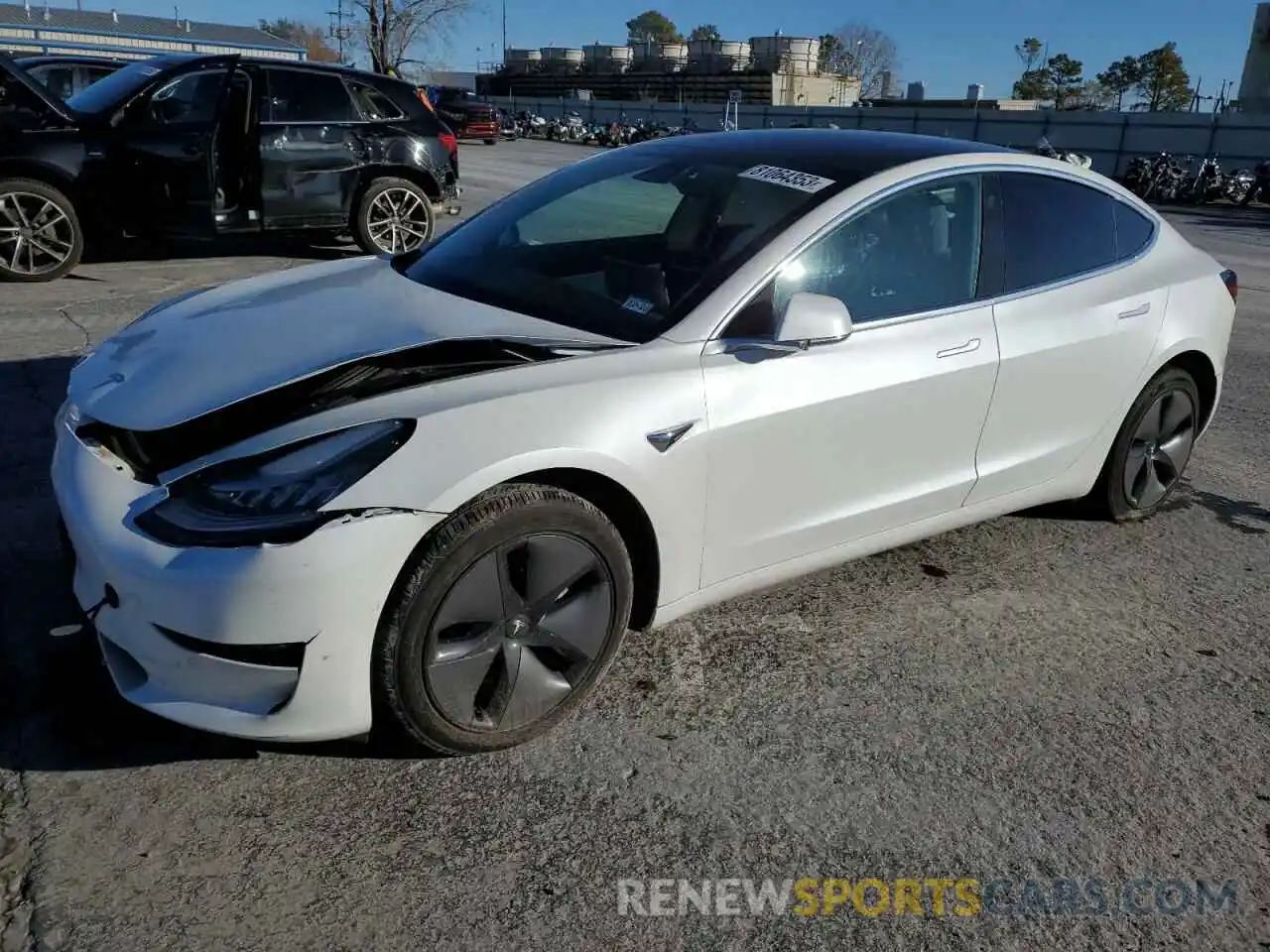 1 Photograph of a damaged car 5YJ3E1EA3LF598970 TESLA MODEL 3 2020