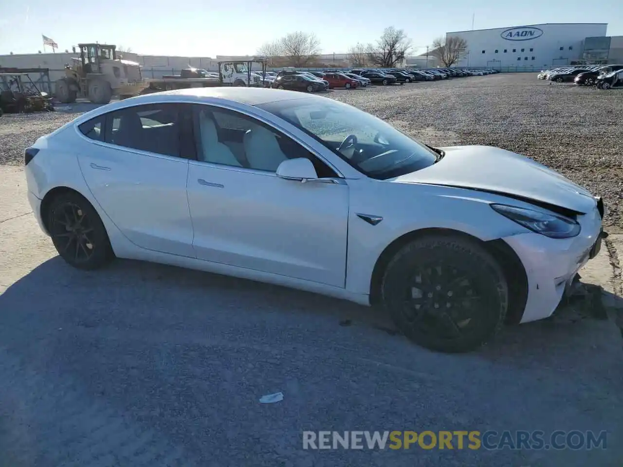 4 Photograph of a damaged car 5YJ3E1EA3LF598970 TESLA MODEL 3 2020