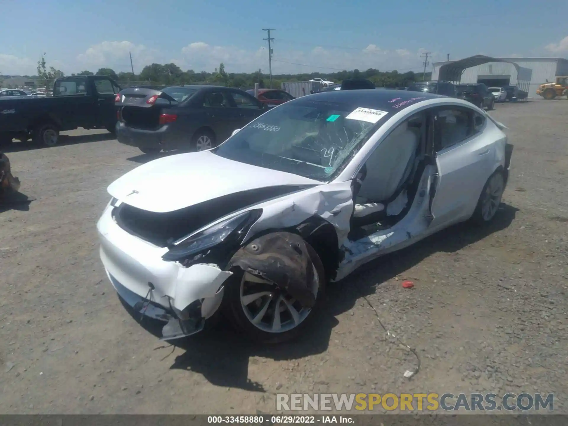 6 Photograph of a damaged car 5YJ3E1EA3LF616061 TESLA MODEL 3 2020