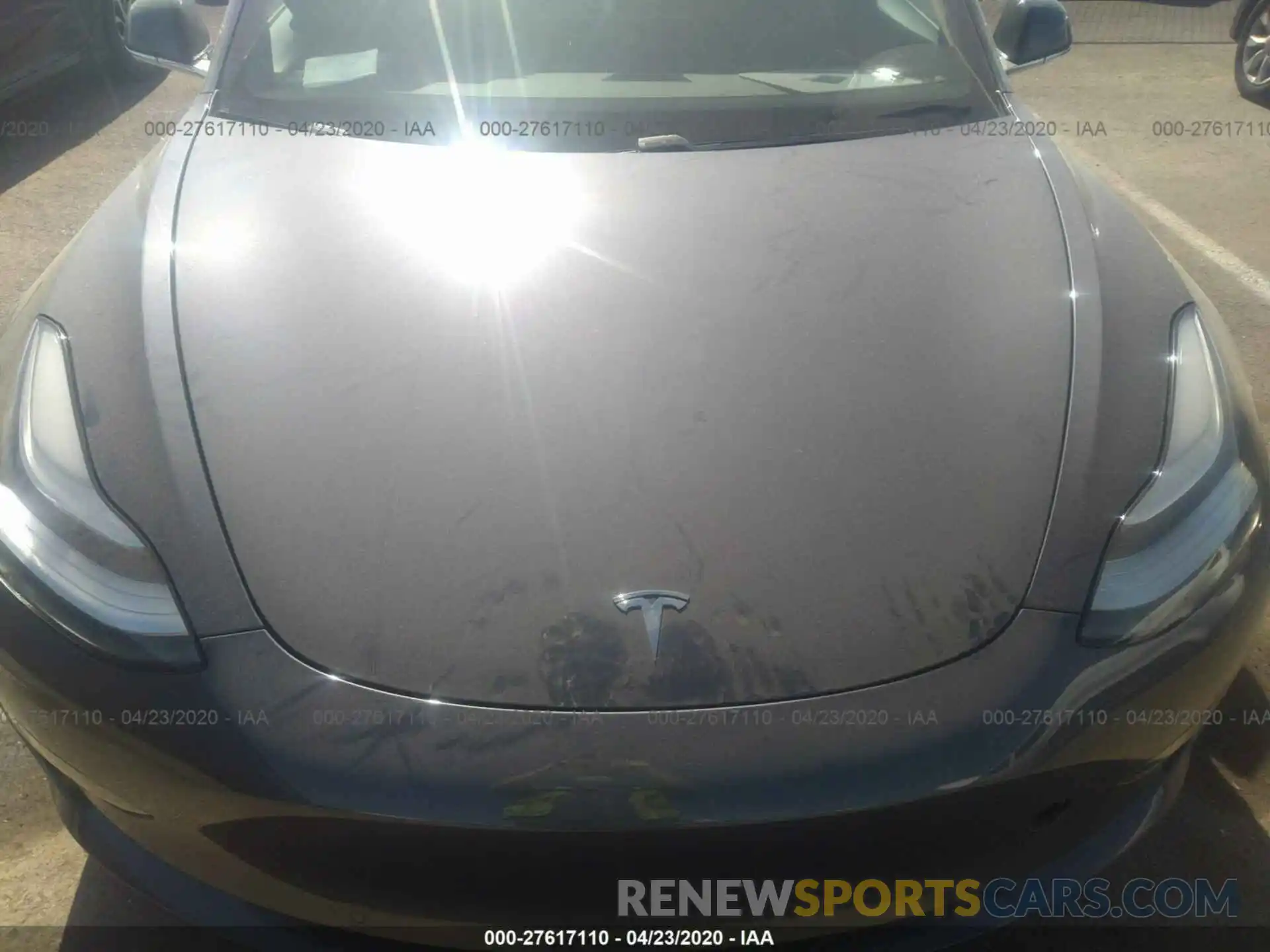 10 Photograph of a damaged car 5YJ3E1EA3LF630378 TESLA MODEL 3 2020