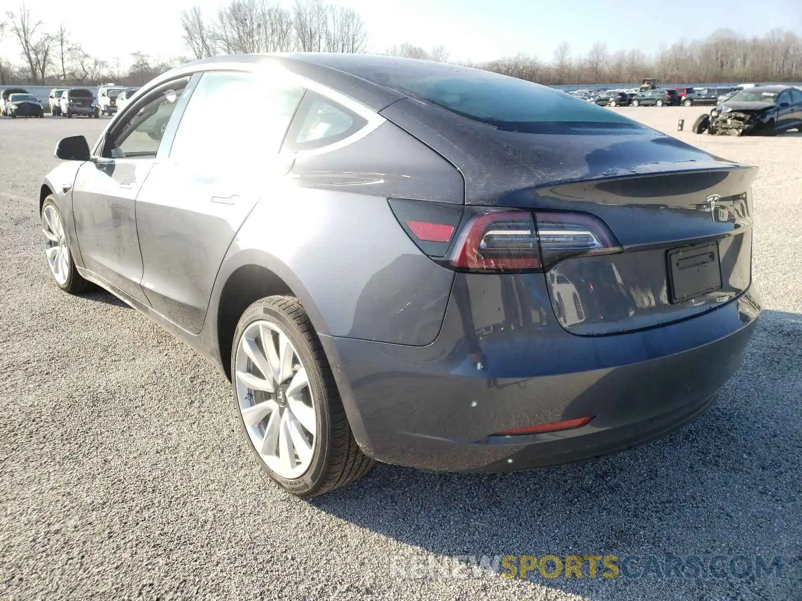 3 Photograph of a damaged car 5YJ3E1EA3LF630638 TESLA MODEL 3 2020