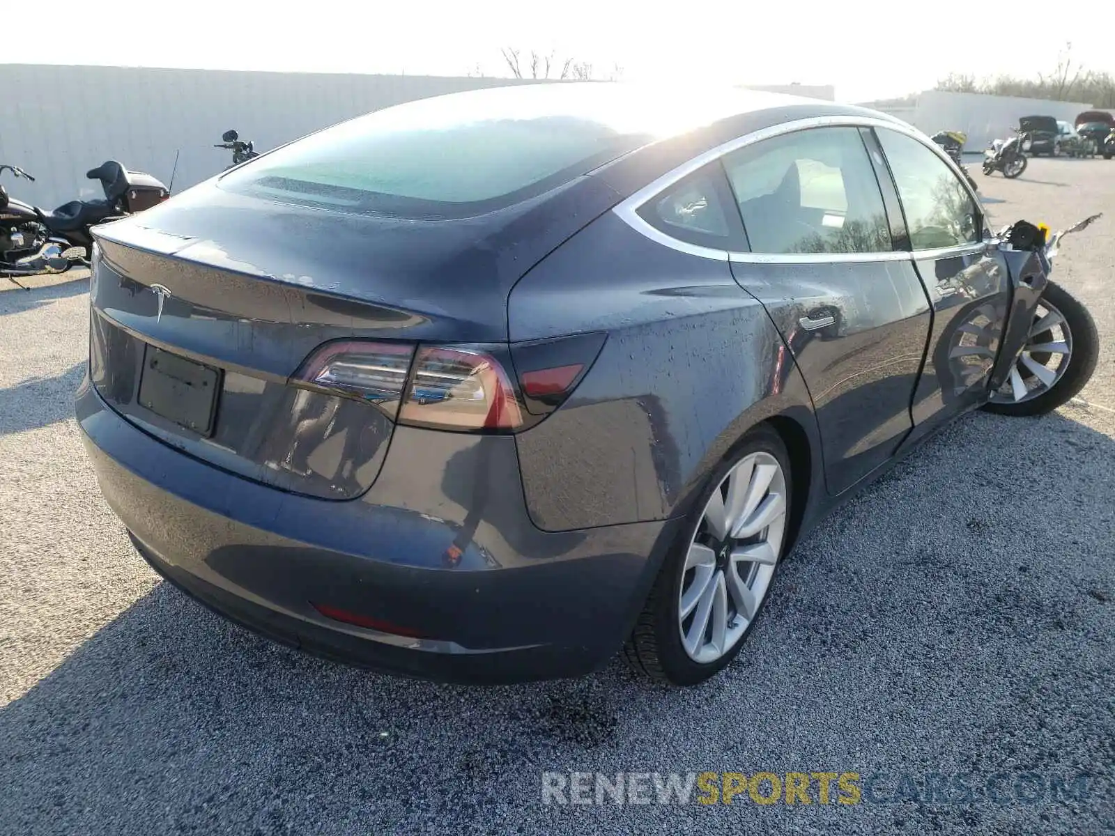 4 Photograph of a damaged car 5YJ3E1EA3LF630638 TESLA MODEL 3 2020