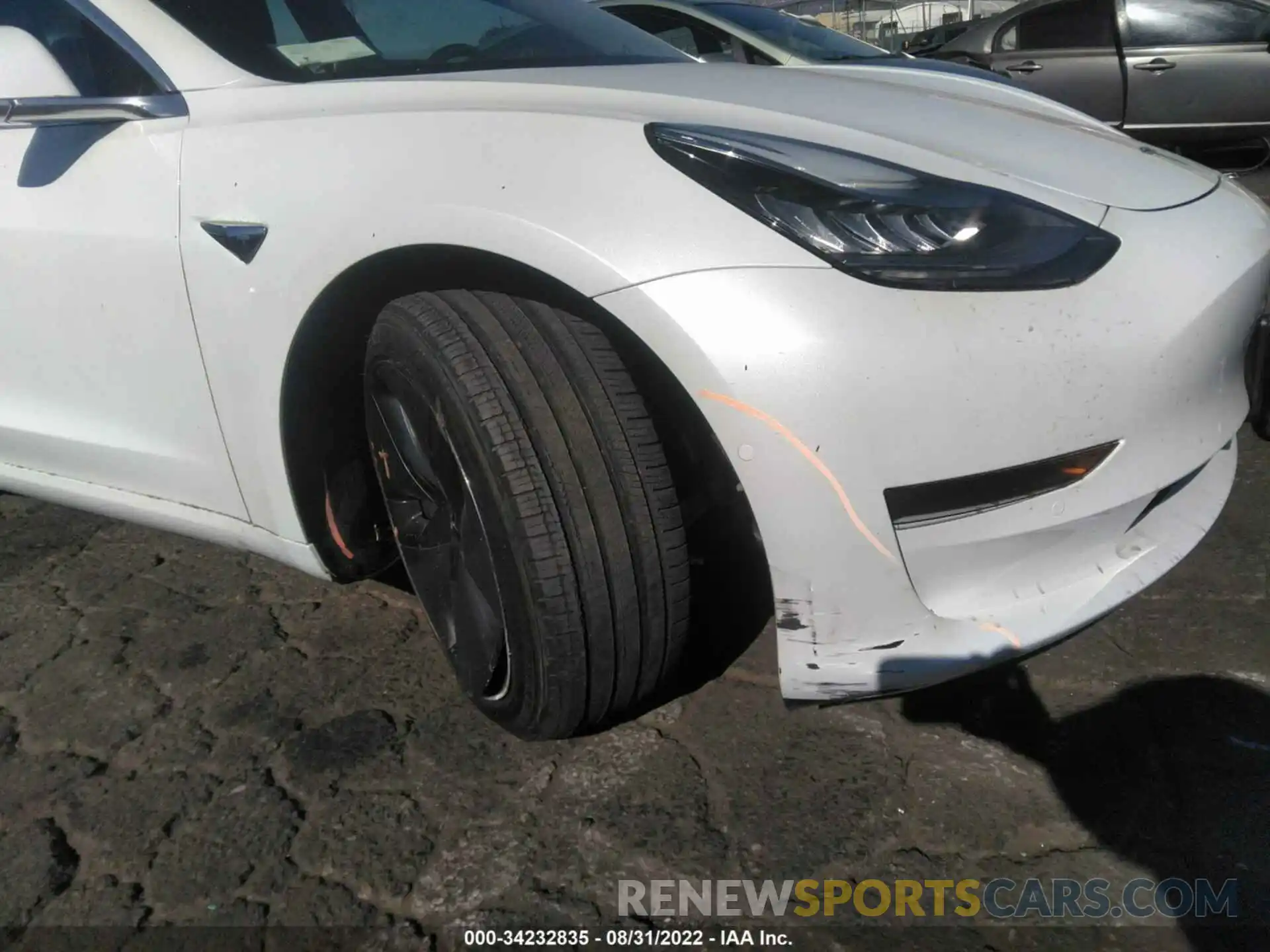 6 Photograph of a damaged car 5YJ3E1EA3LF634074 TESLA MODEL 3 2020