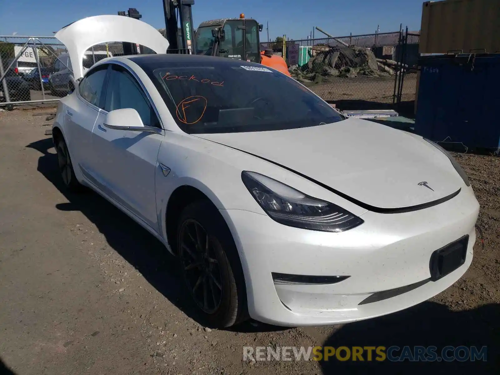 1 Фотография поврежденного автомобиля 5YJ3E1EA3LF644751 TESLA MODEL 3 2020