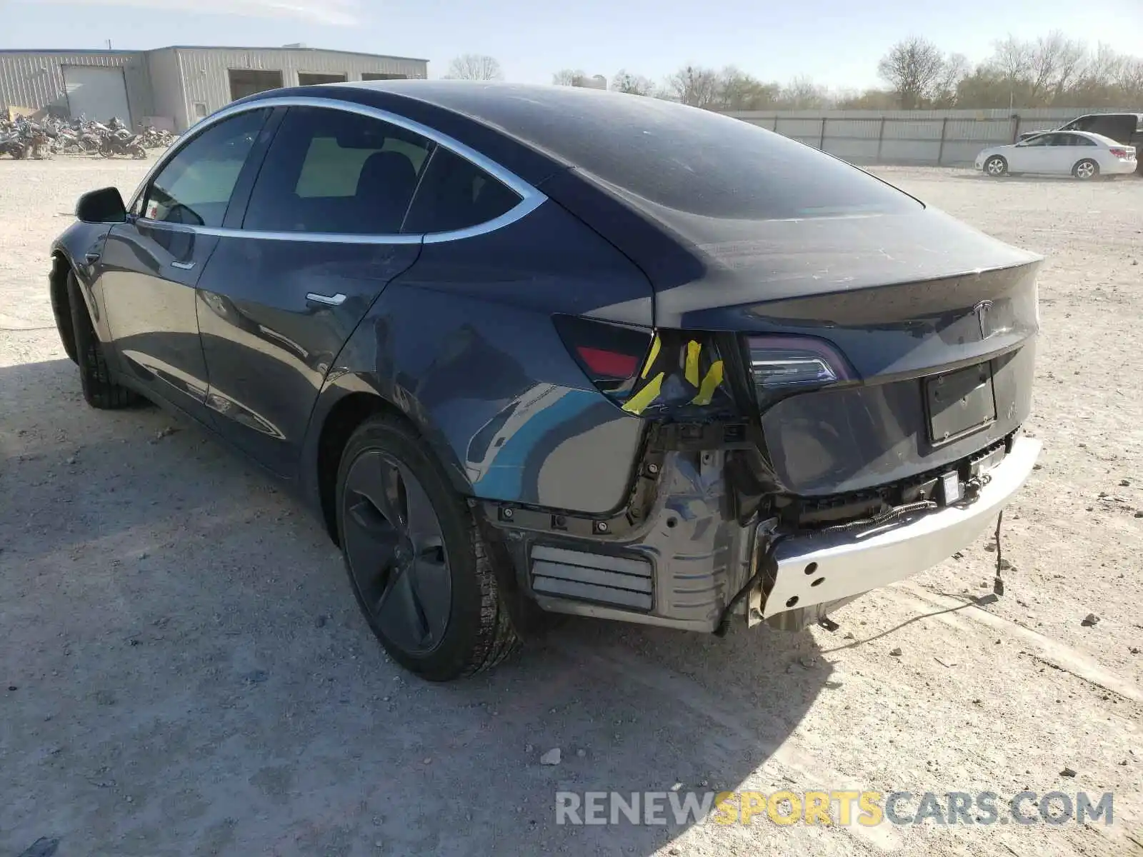 3 Photograph of a damaged car 5YJ3E1EA3LF658228 TESLA MODEL 3 2020