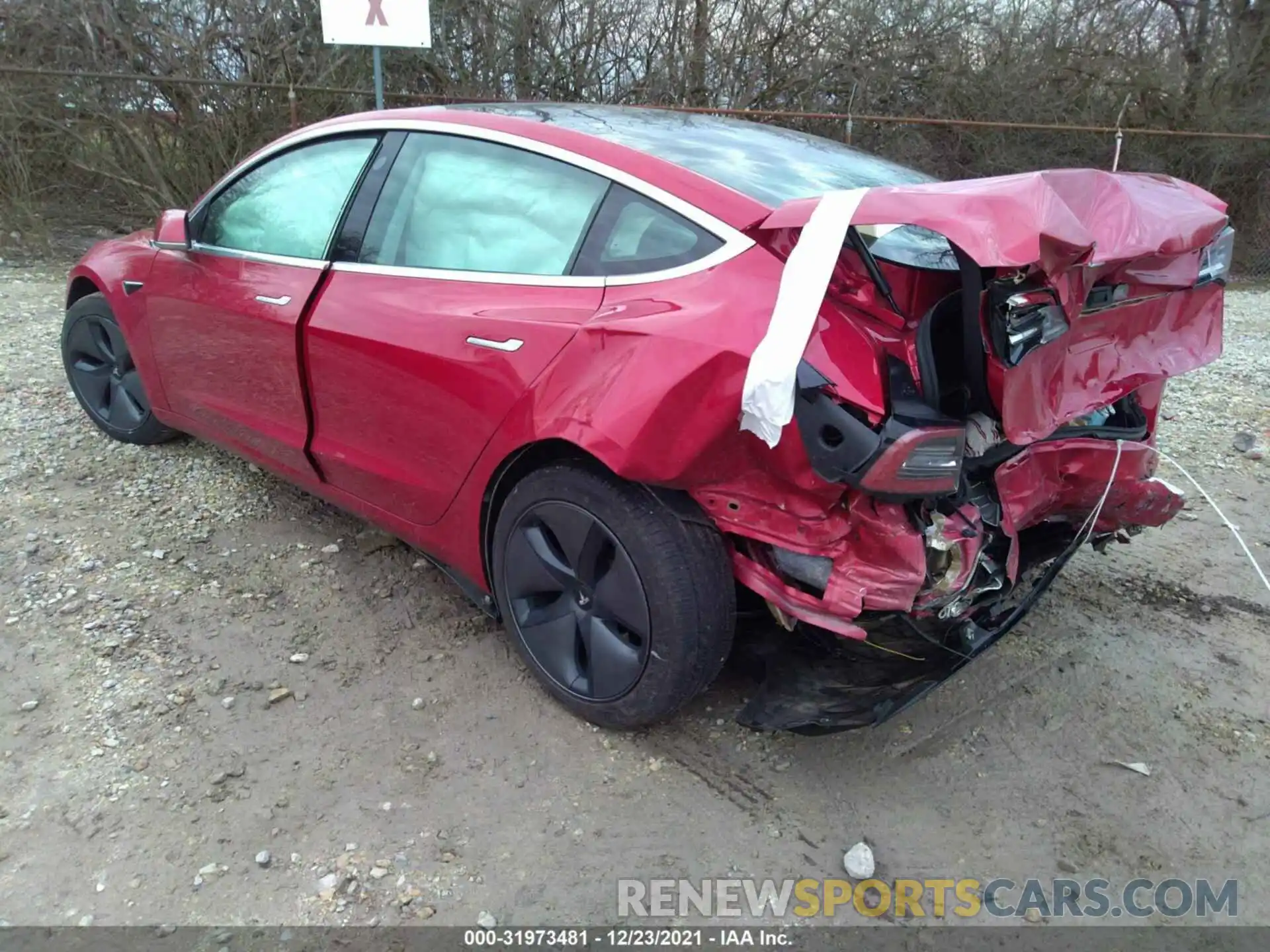 3 Photograph of a damaged car 5YJ3E1EA3LF703622 TESLA MODEL 3 2020