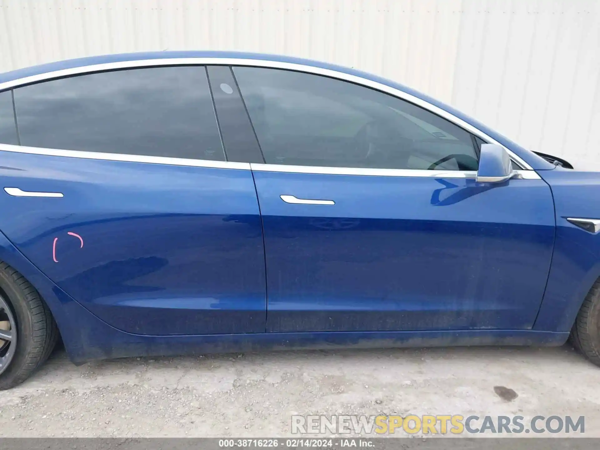 12 Photograph of a damaged car 5YJ3E1EA3LF705967 TESLA MODEL 3 2020