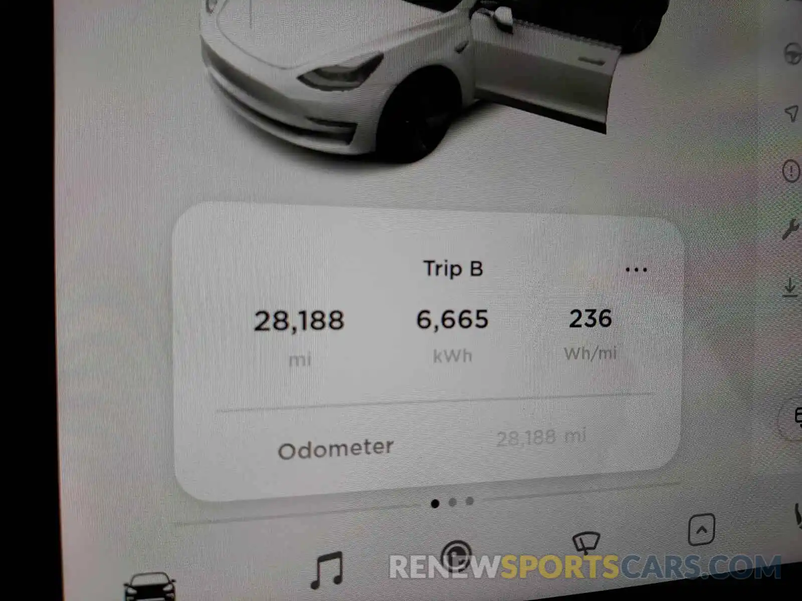 8 Фотография поврежденного автомобиля 5YJ3E1EA3LF710022 TESLA MODEL 3 2020