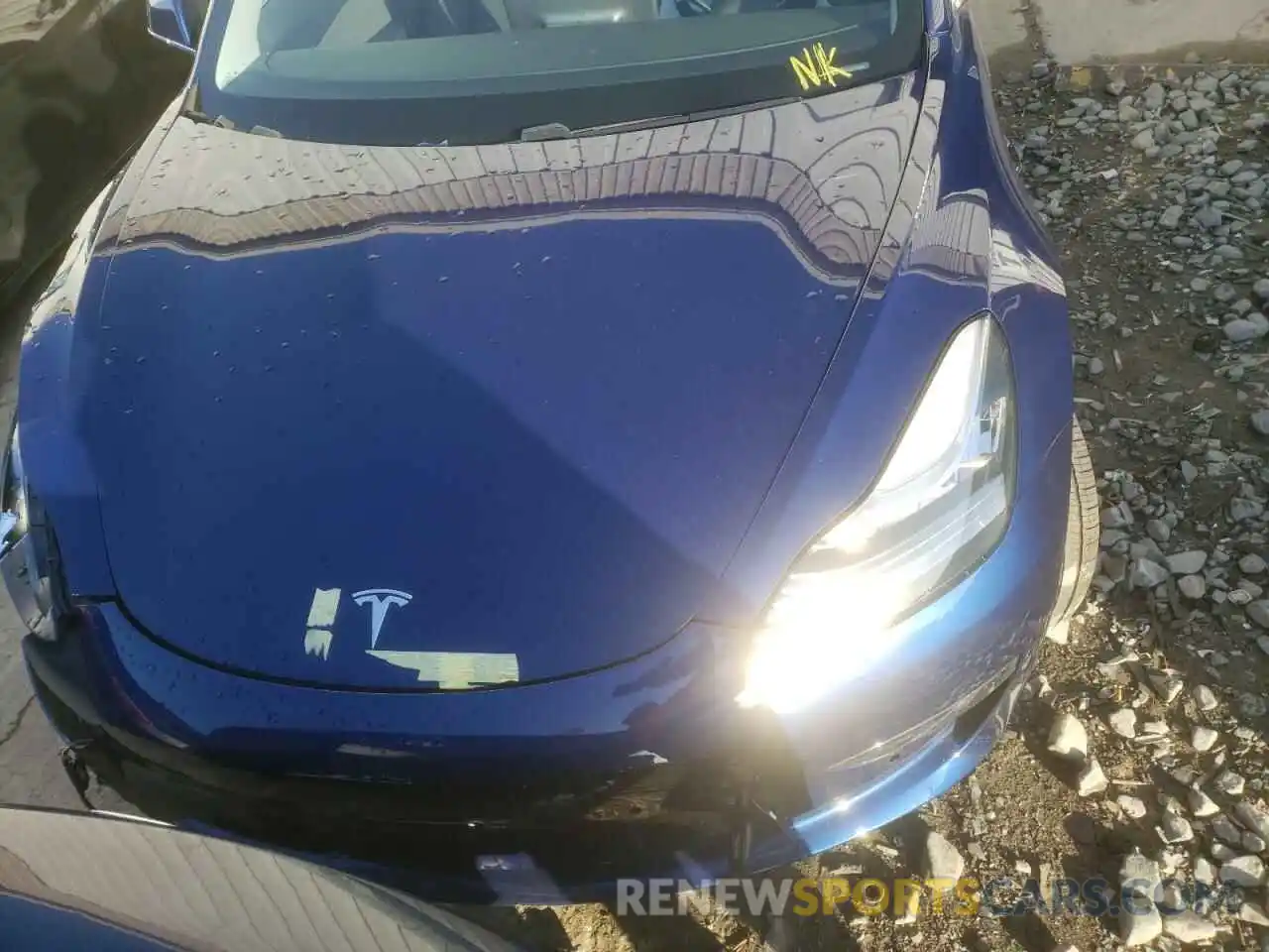 7 Photograph of a damaged car 5YJ3E1EA3LF736832 TESLA MODEL 3 2020