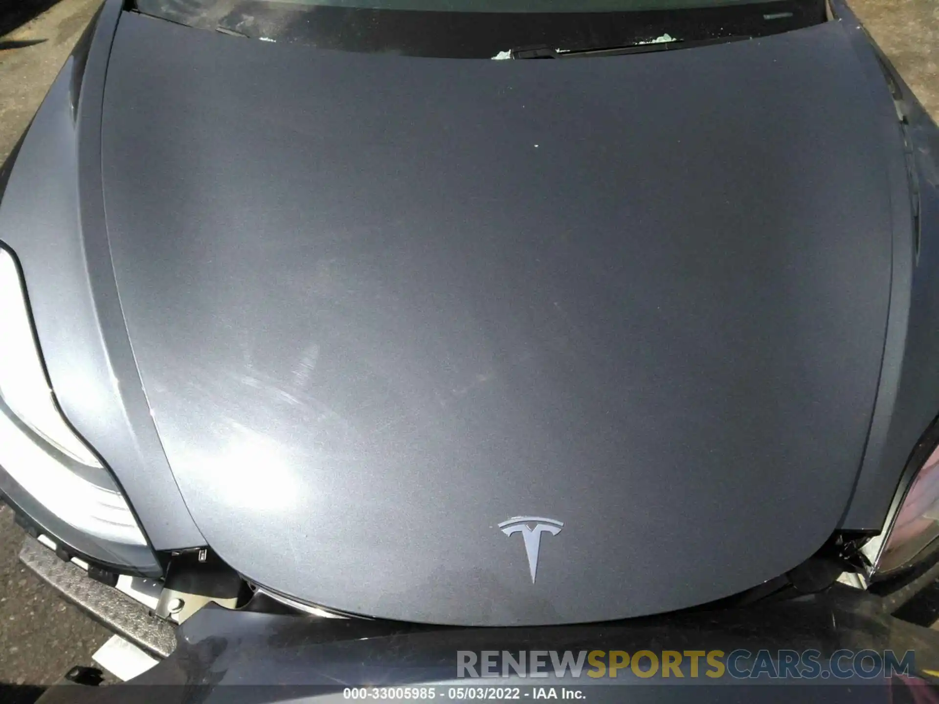 10 Photograph of a damaged car 5YJ3E1EA3LF743487 TESLA MODEL 3 2020