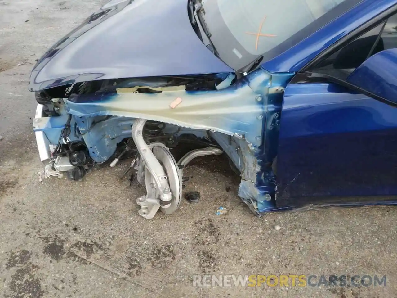 10 Photograph of a damaged car 5YJ3E1EA3LF743697 TESLA MODEL 3 2020