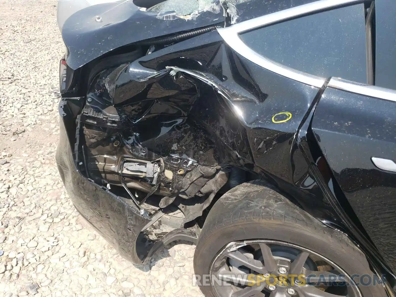 9 Photograph of a damaged car 5YJ3E1EA3LF743912 TESLA MODEL 3 2020