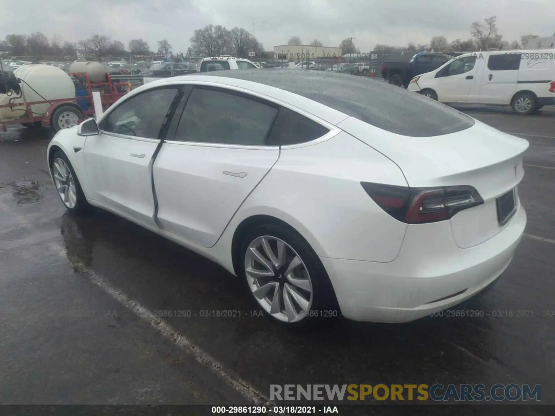 3 Photograph of a damaged car 5YJ3E1EA3LF793077 TESLA MODEL 3 2020