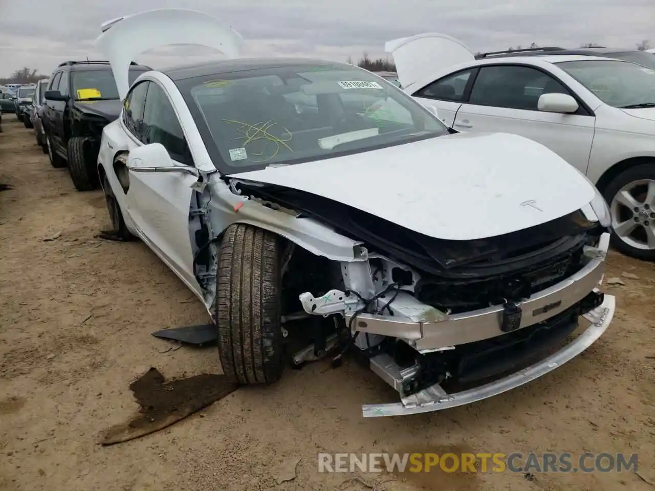 9 Photograph of a damaged car 5YJ3E1EA3LF797047 TESLA MODEL 3 2020