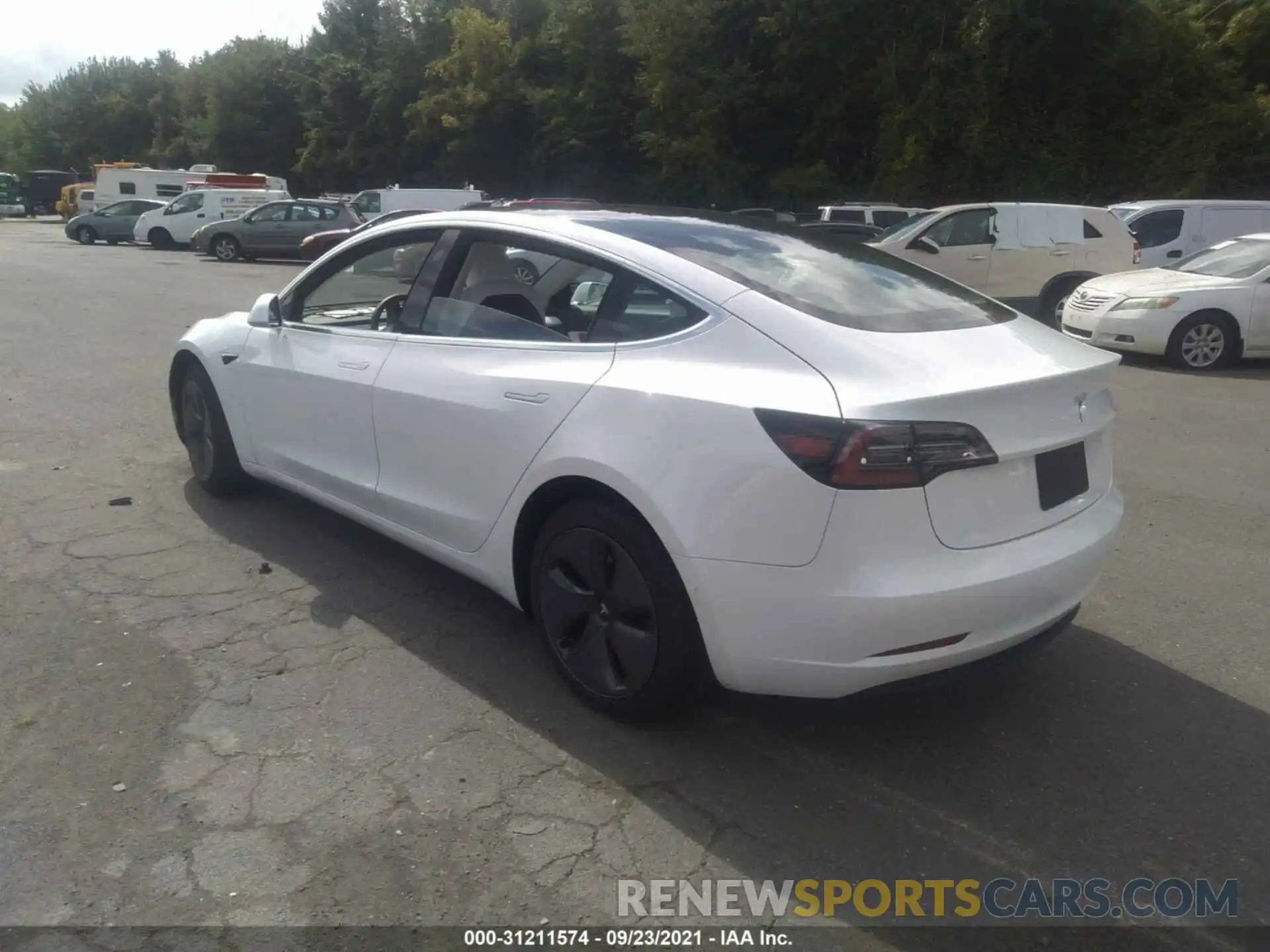 3 Photograph of a damaged car 5YJ3E1EA3LF797744 TESLA MODEL 3 2020