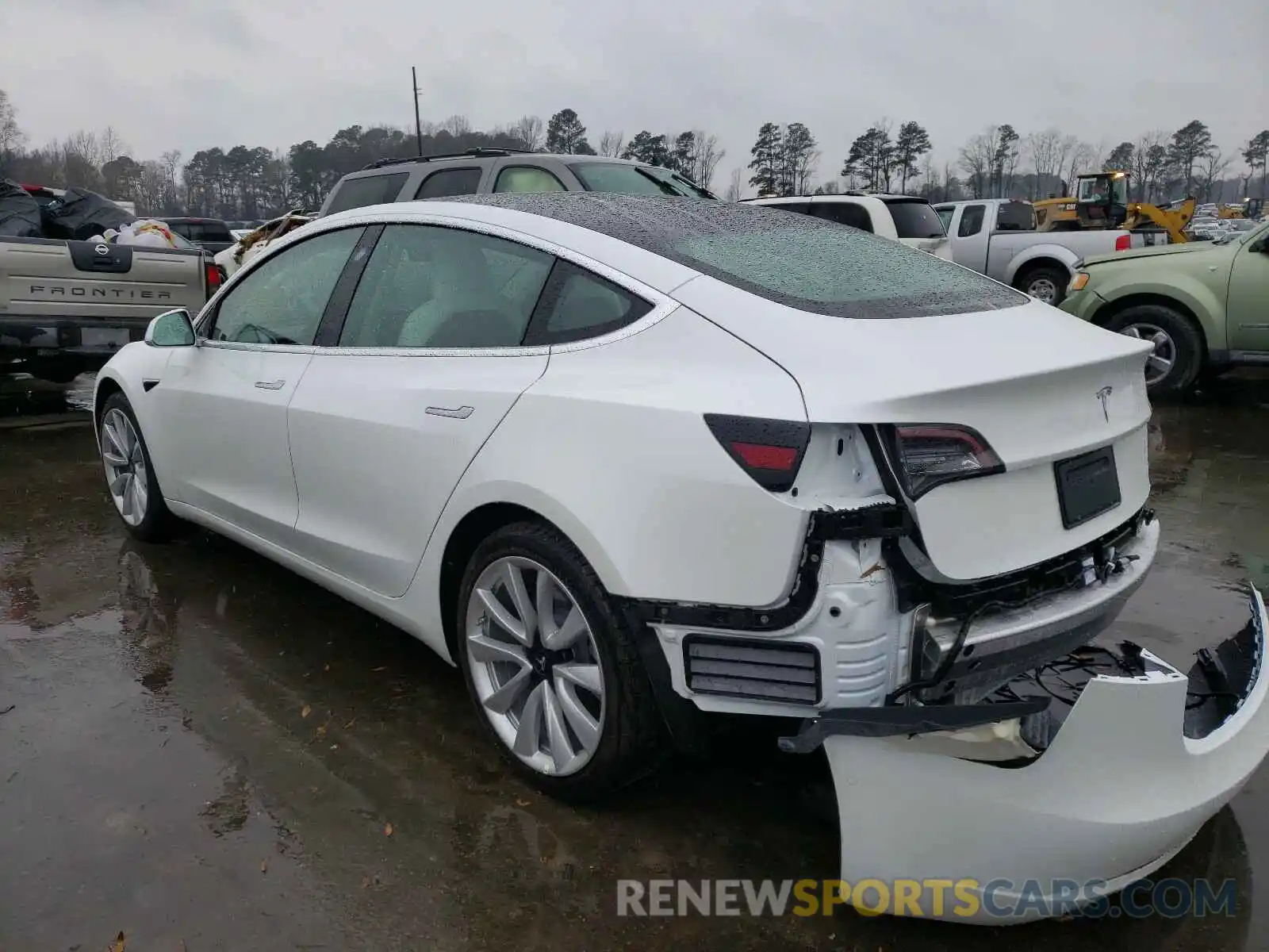 3 Photograph of a damaged car 5YJ3E1EA3LF798005 TESLA MODEL 3 2020