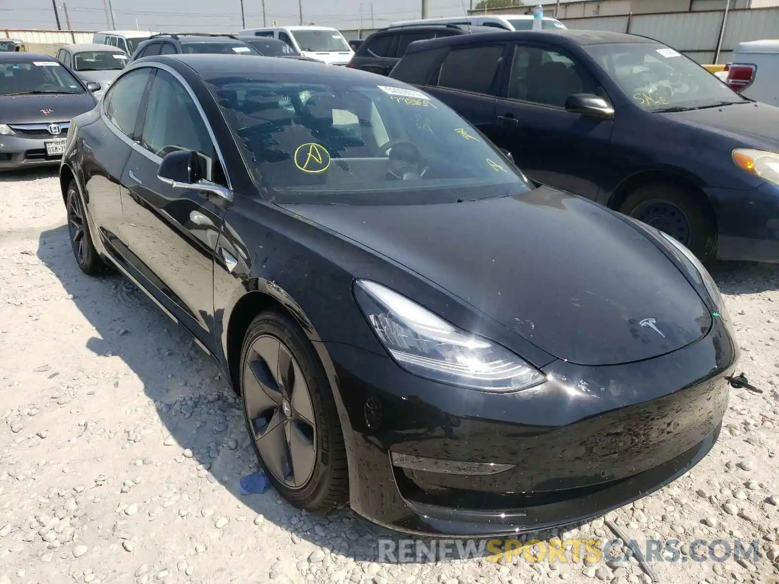 1 Photograph of a damaged car 5YJ3E1EA3LF798859 TESLA MODEL 3 2020