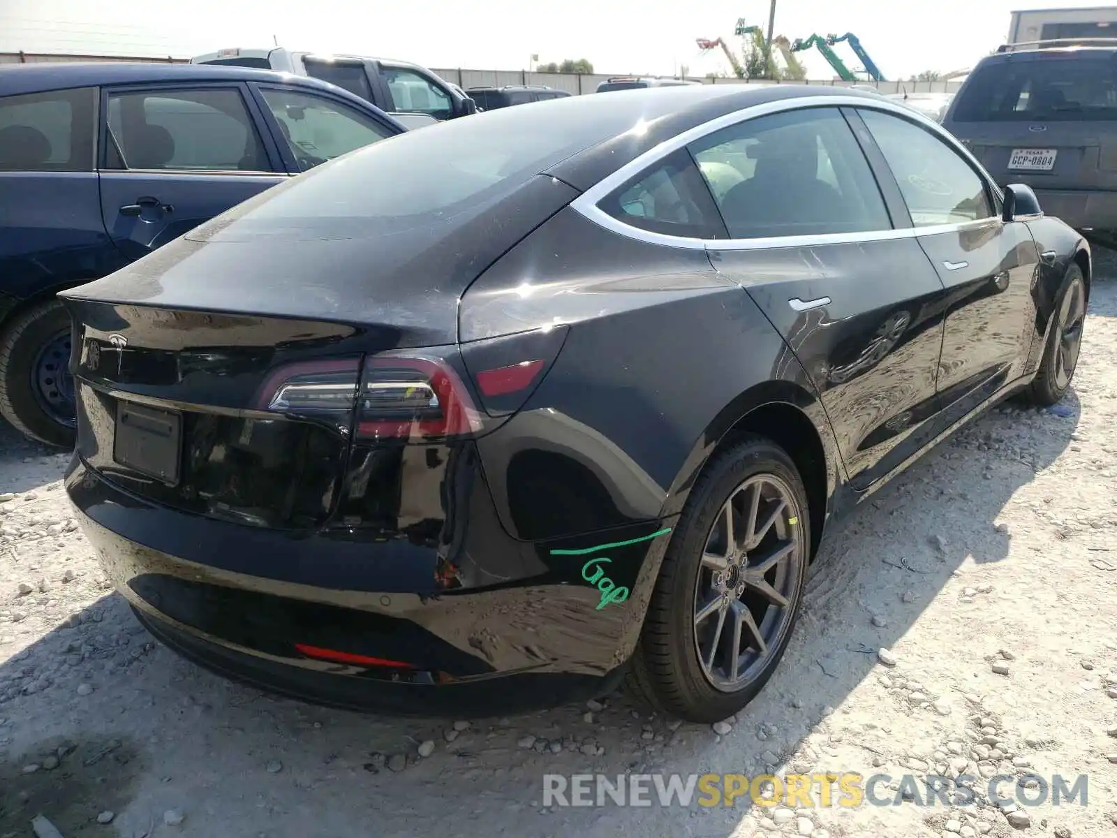 4 Photograph of a damaged car 5YJ3E1EA3LF798859 TESLA MODEL 3 2020