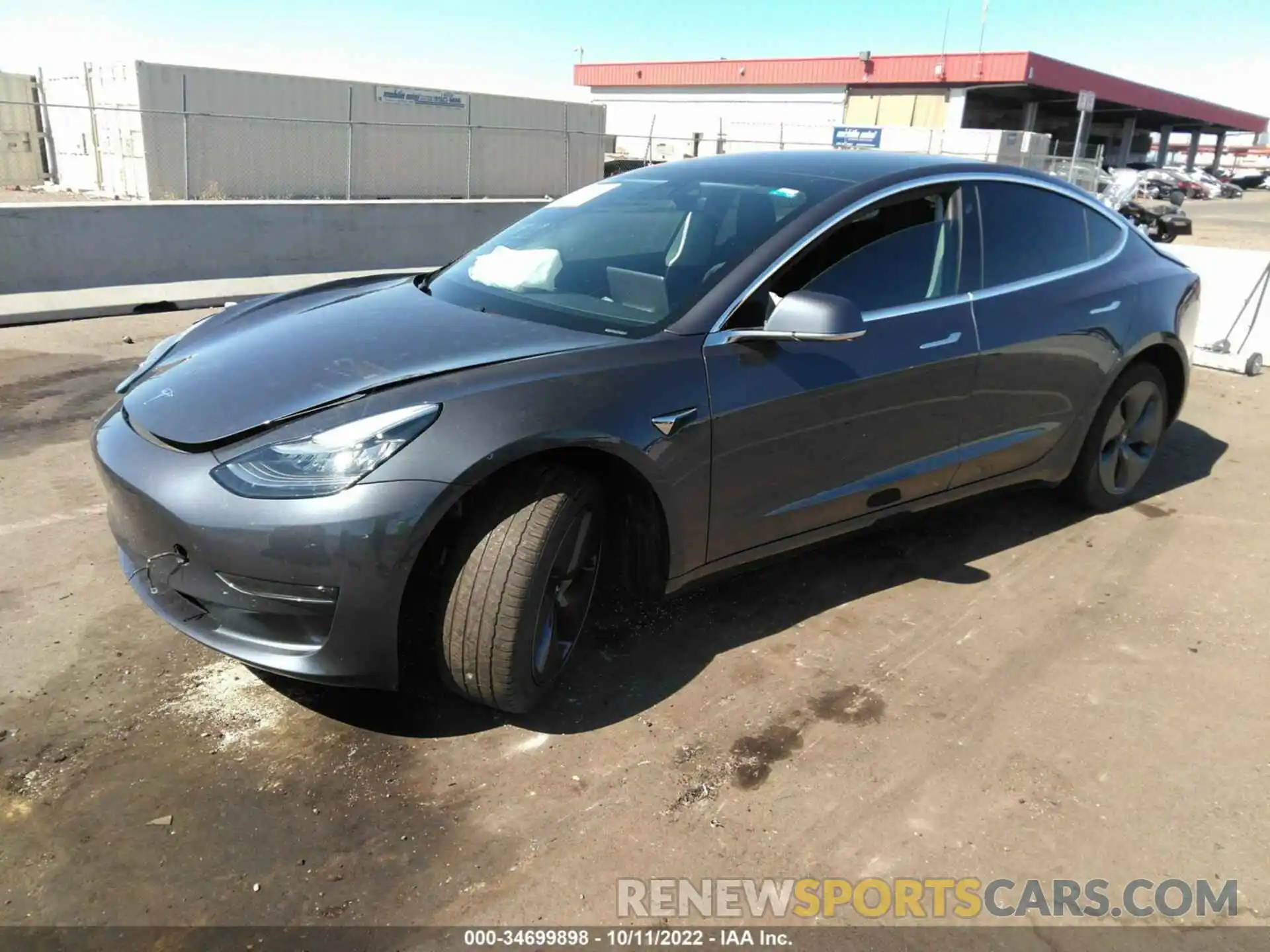 2 Фотография поврежденного автомобиля 5YJ3E1EA3LF799137 TESLA MODEL 3 2020