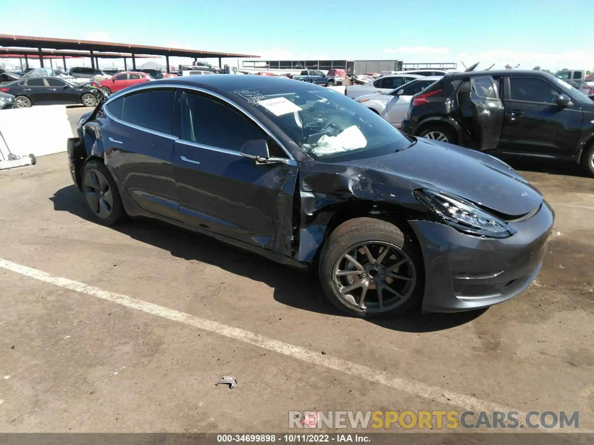 6 Фотография поврежденного автомобиля 5YJ3E1EA3LF799137 TESLA MODEL 3 2020