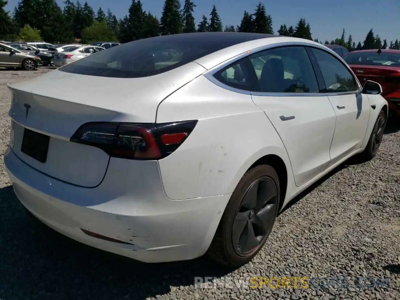 4 Photograph of a damaged car 5YJ3E1EA3LF804336 TESLA MODEL 3 2020