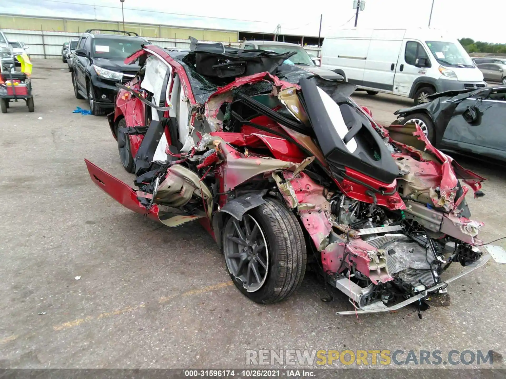 6 Photograph of a damaged car 5YJ3E1EA3LF804854 TESLA MODEL 3 2020