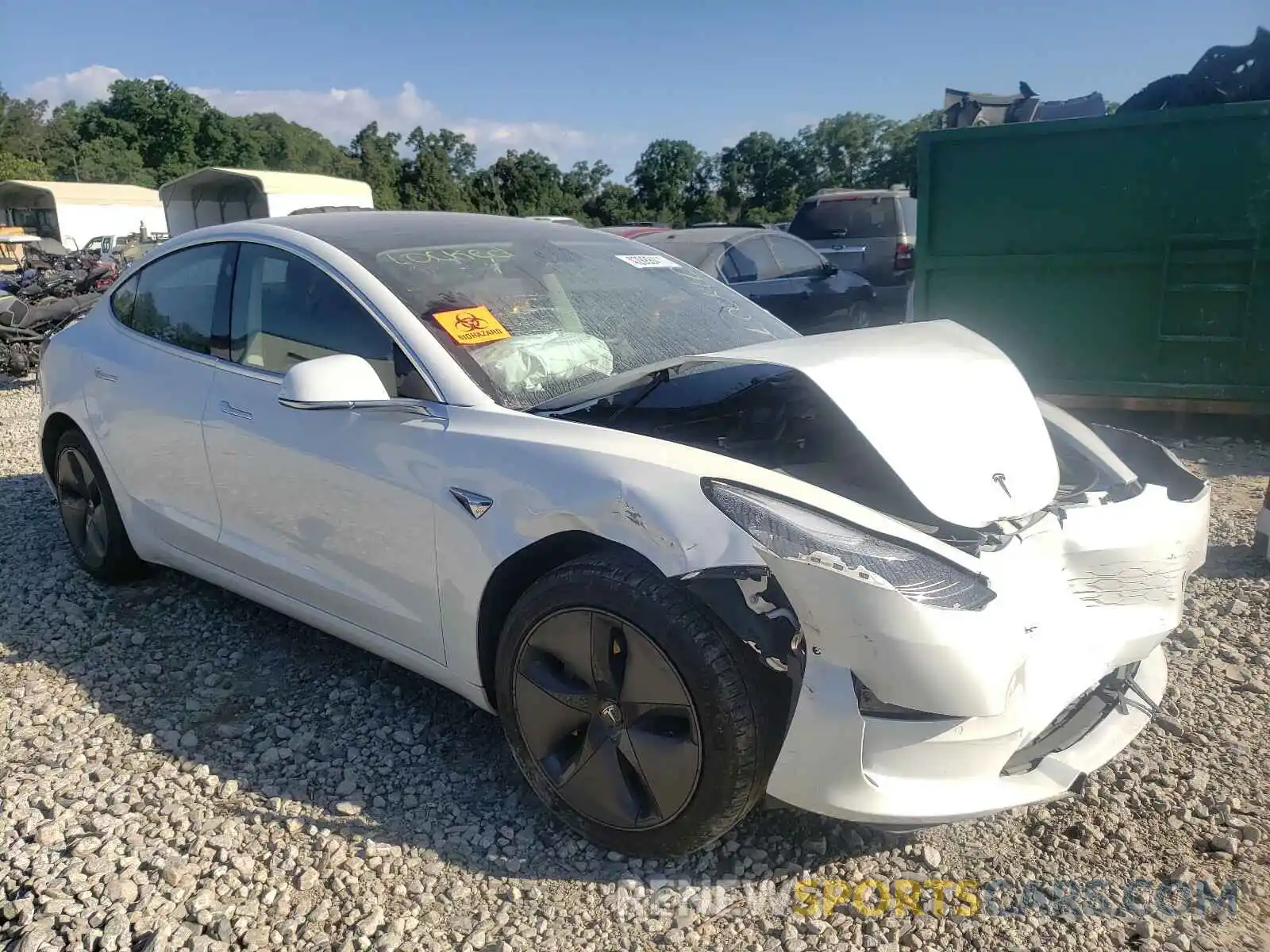 1 Фотография поврежденного автомобиля 5YJ3E1EA4LF504949 TESLA MODEL 3 2020