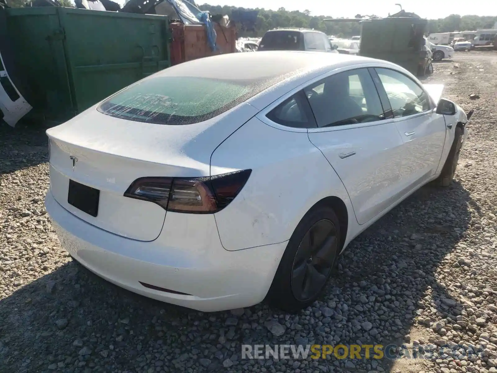 4 Photograph of a damaged car 5YJ3E1EA4LF504949 TESLA MODEL 3 2020