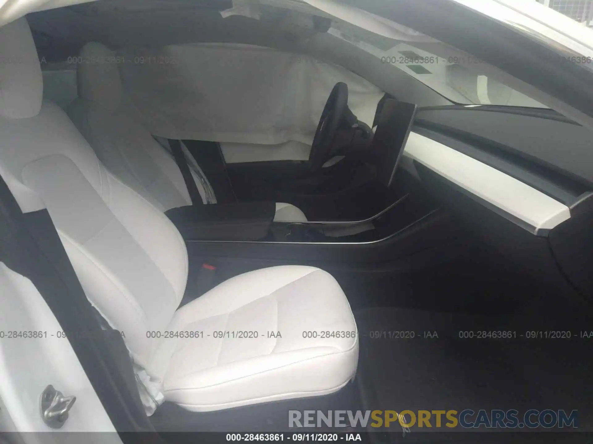 5 Photograph of a damaged car 5YJ3E1EA4LF509634 TESLA MODEL 3 2020