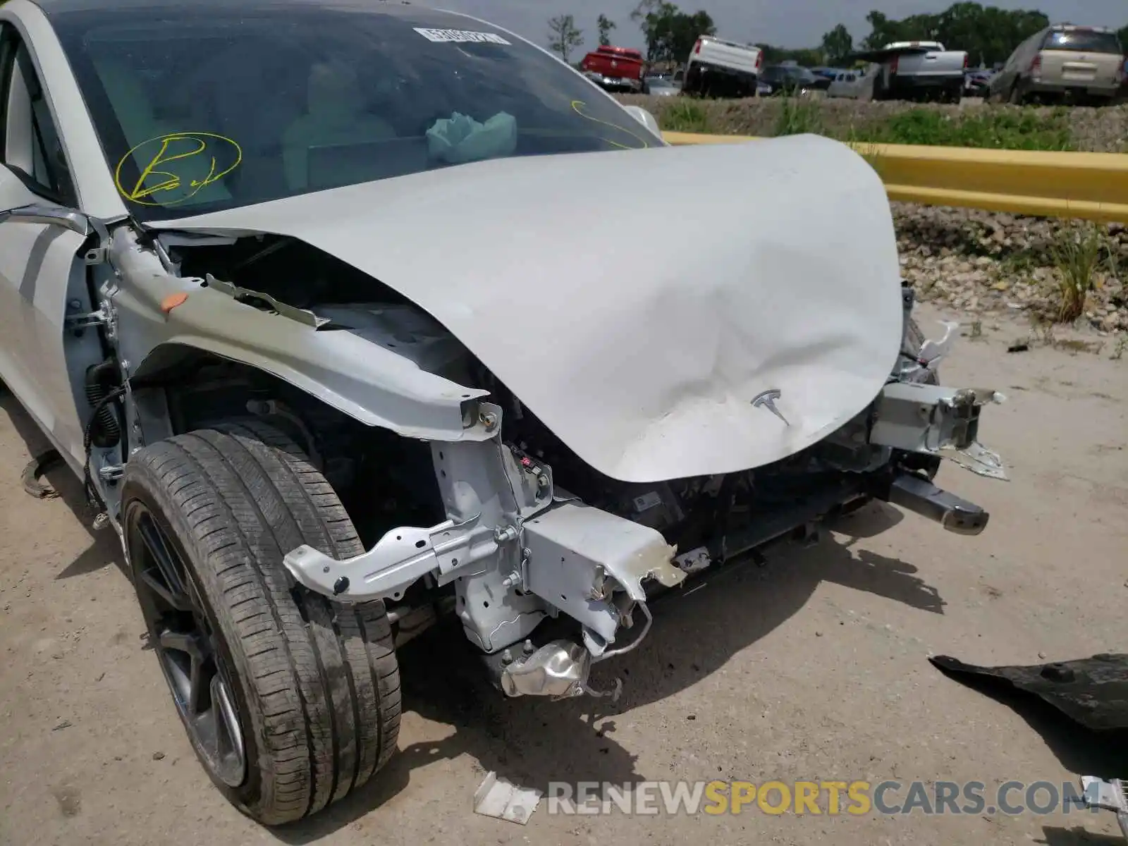 9 Photograph of a damaged car 5YJ3E1EA4LF591090 TESLA MODEL 3 2020