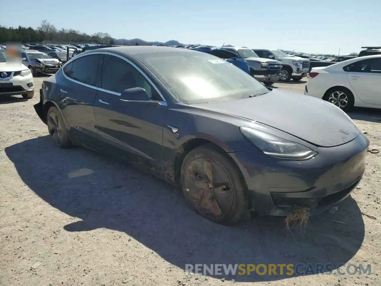 4 Photograph of a damaged car 5YJ3E1EA4LF611354 TESLA MODEL 3 2020