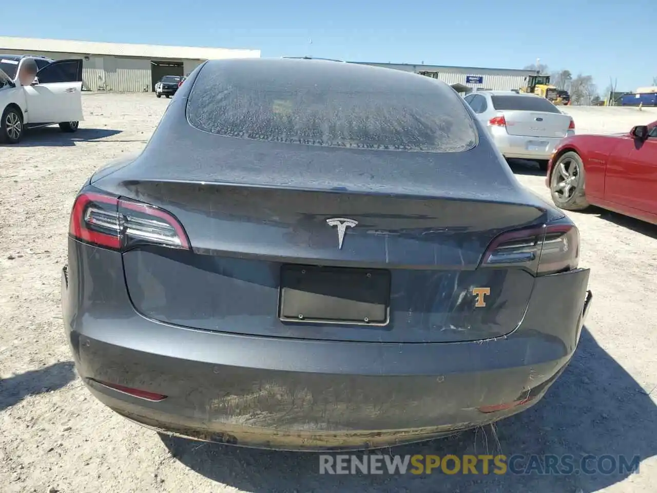 6 Photograph of a damaged car 5YJ3E1EA4LF611354 TESLA MODEL 3 2020