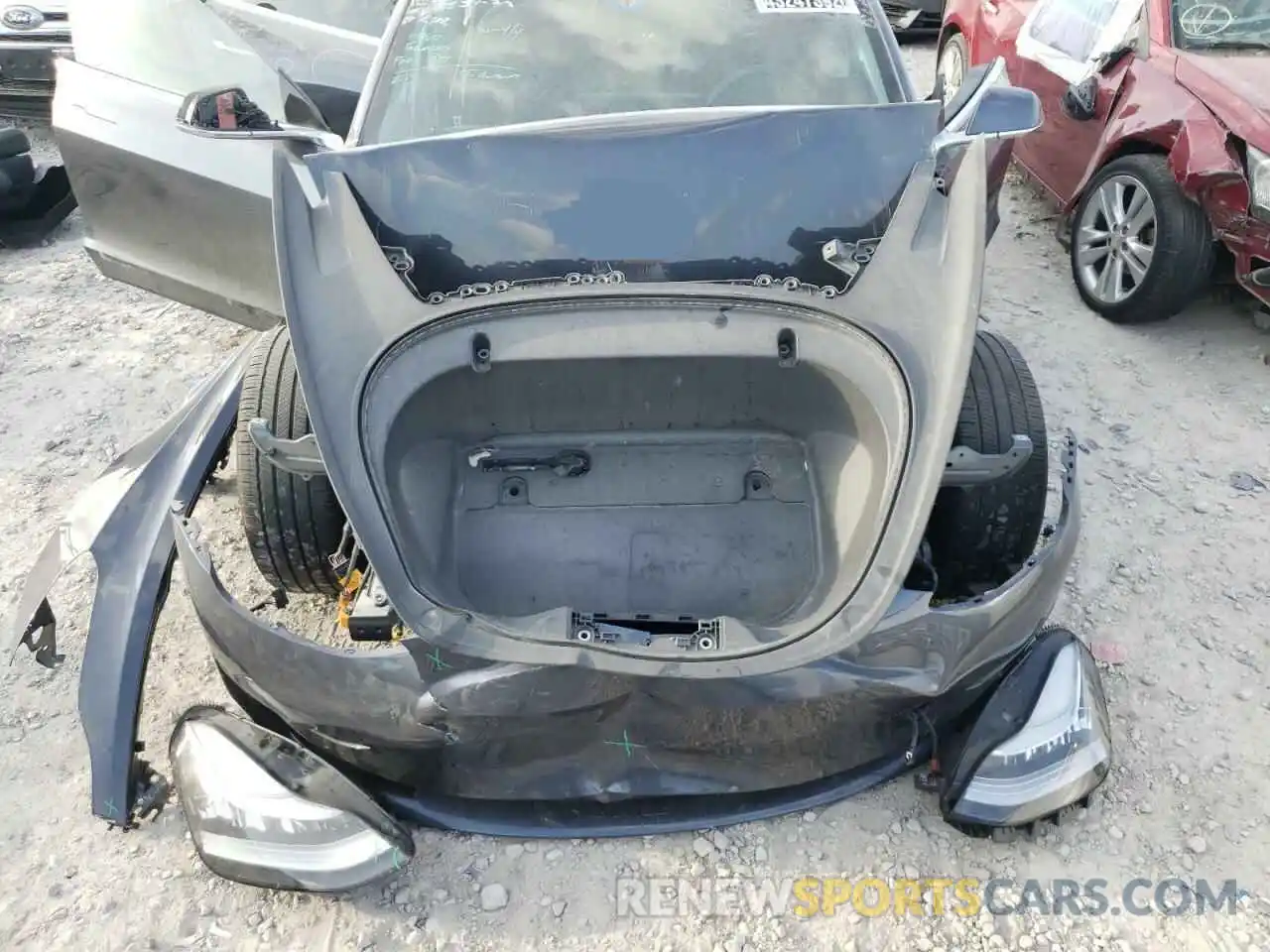 7 Photograph of a damaged car 5YJ3E1EA4LF611502 TESLA MODEL 3 2020