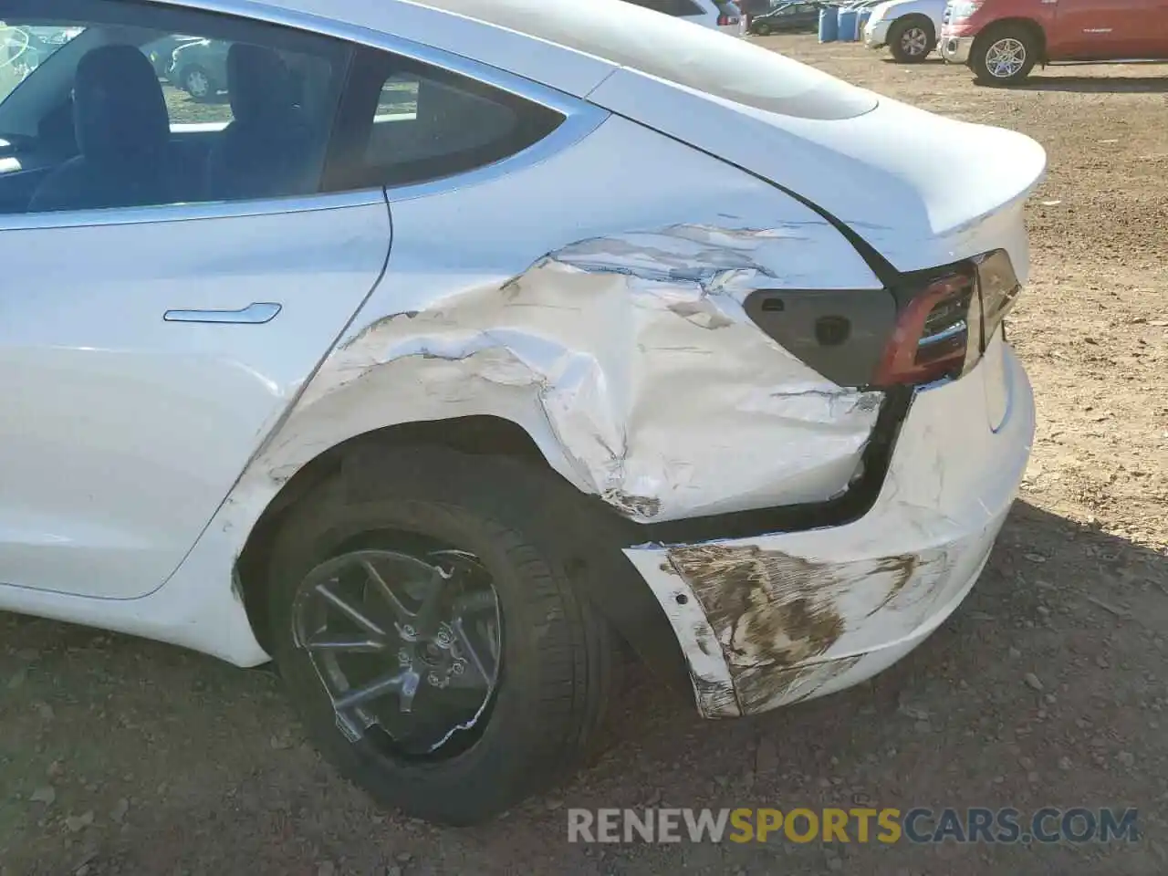 9 Photograph of a damaged car 5YJ3E1EA4LF612908 TESLA MODEL 3 2020