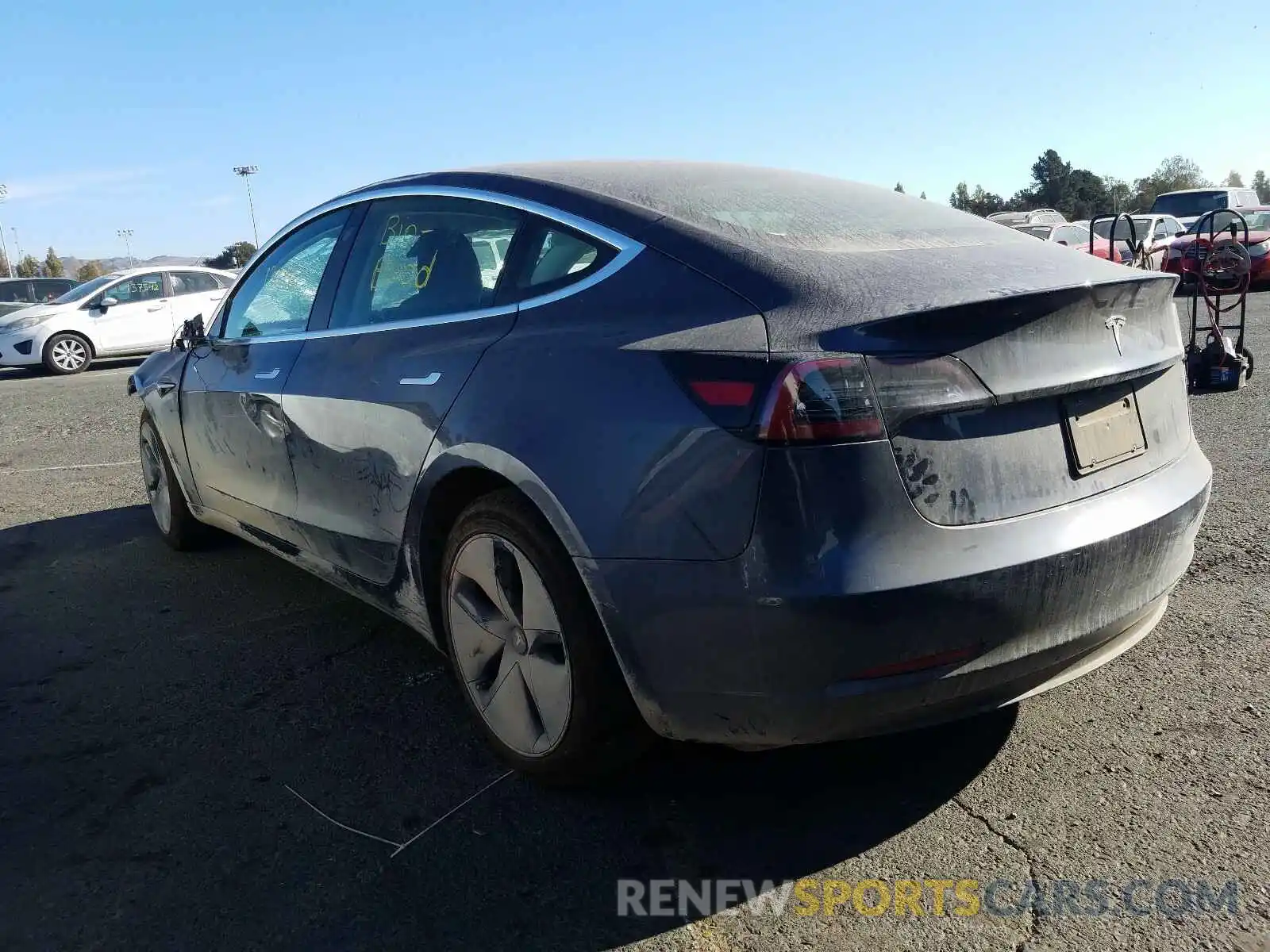 3 Photograph of a damaged car 5YJ3E1EA4LF630230 TESLA MODEL 3 2020