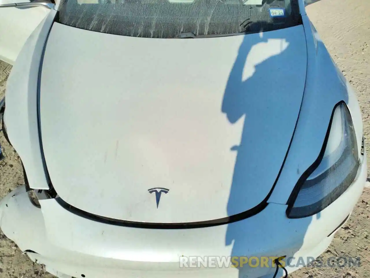 7 Photograph of a damaged car 5YJ3E1EA4LF633001 TESLA MODEL 3 2020