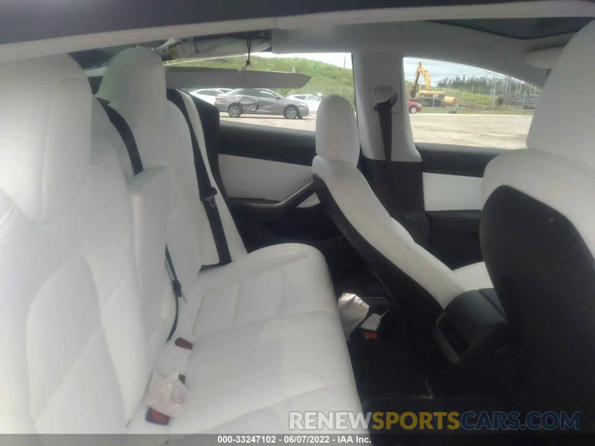 8 Photograph of a damaged car 5YJ3E1EA4LF634827 TESLA MODEL 3 2020