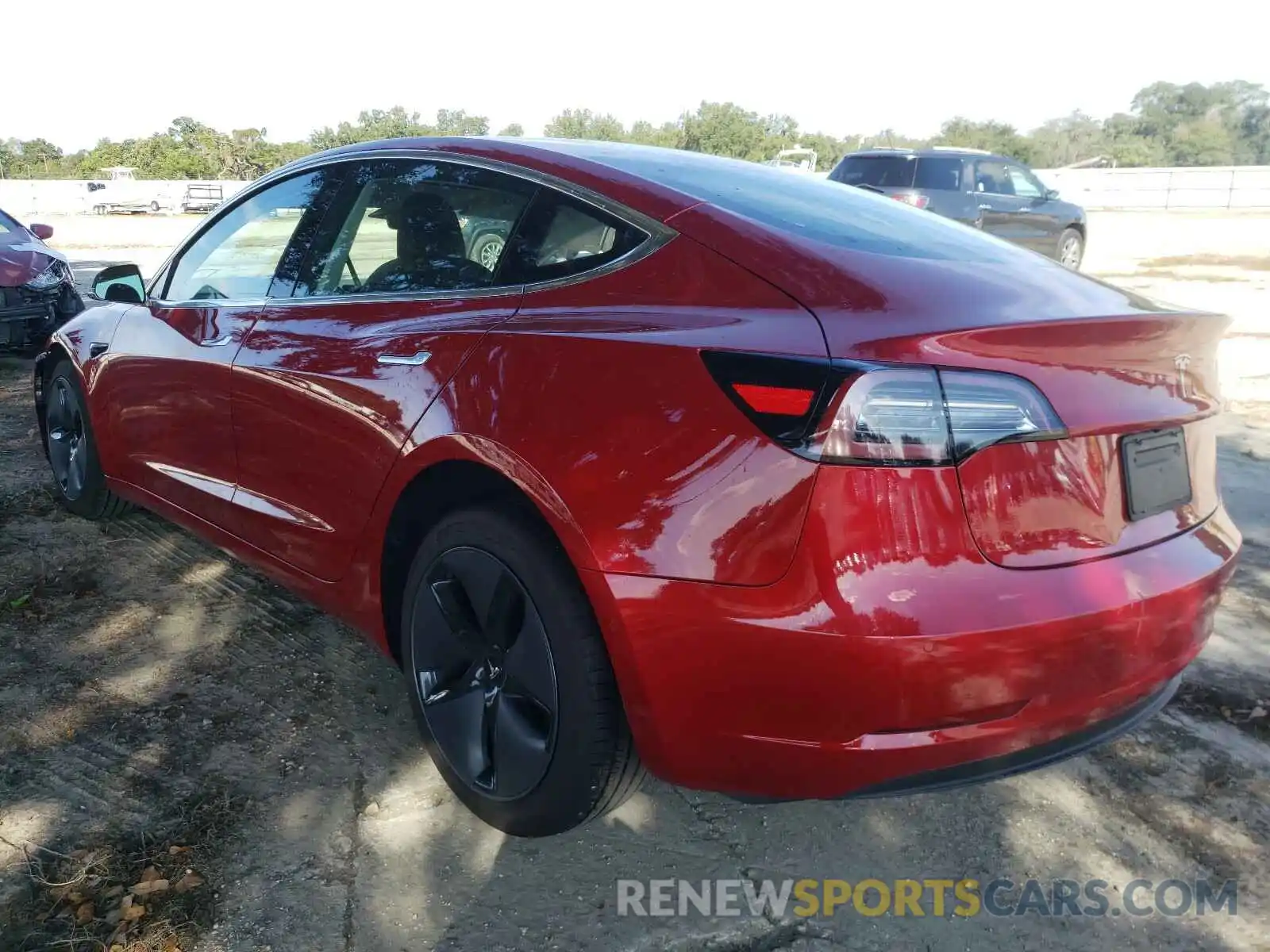 3 Photograph of a damaged car 5YJ3E1EA4LF644418 TESLA MODEL 3 2020