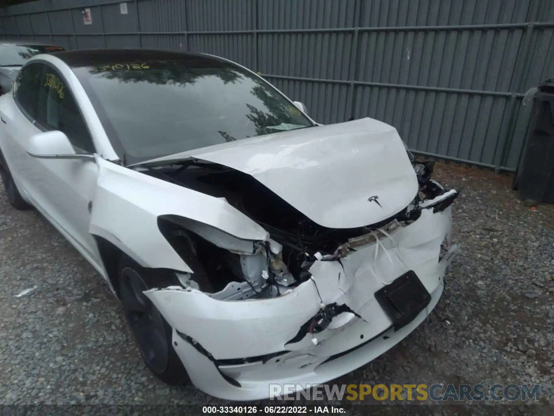 6 Photograph of a damaged car 5YJ3E1EA4LF659520 TESLA MODEL 3 2020