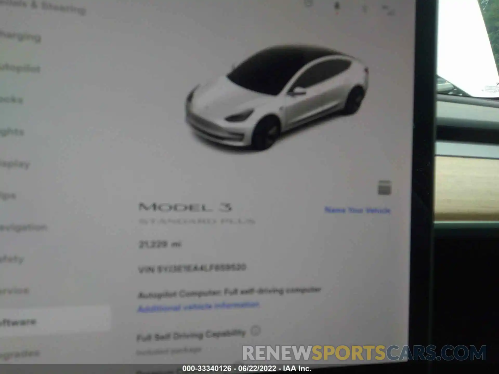 7 Photograph of a damaged car 5YJ3E1EA4LF659520 TESLA MODEL 3 2020