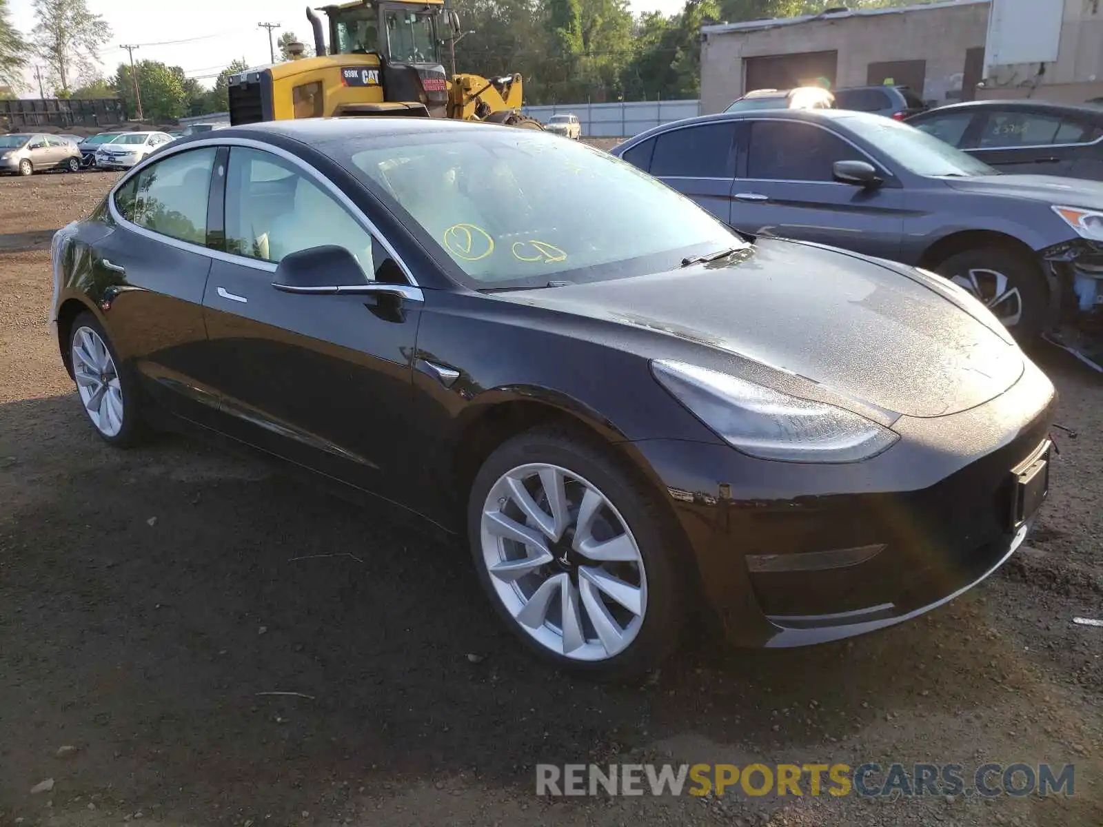 1 Photograph of a damaged car 5YJ3E1EA4LF662501 TESLA MODEL 3 2020