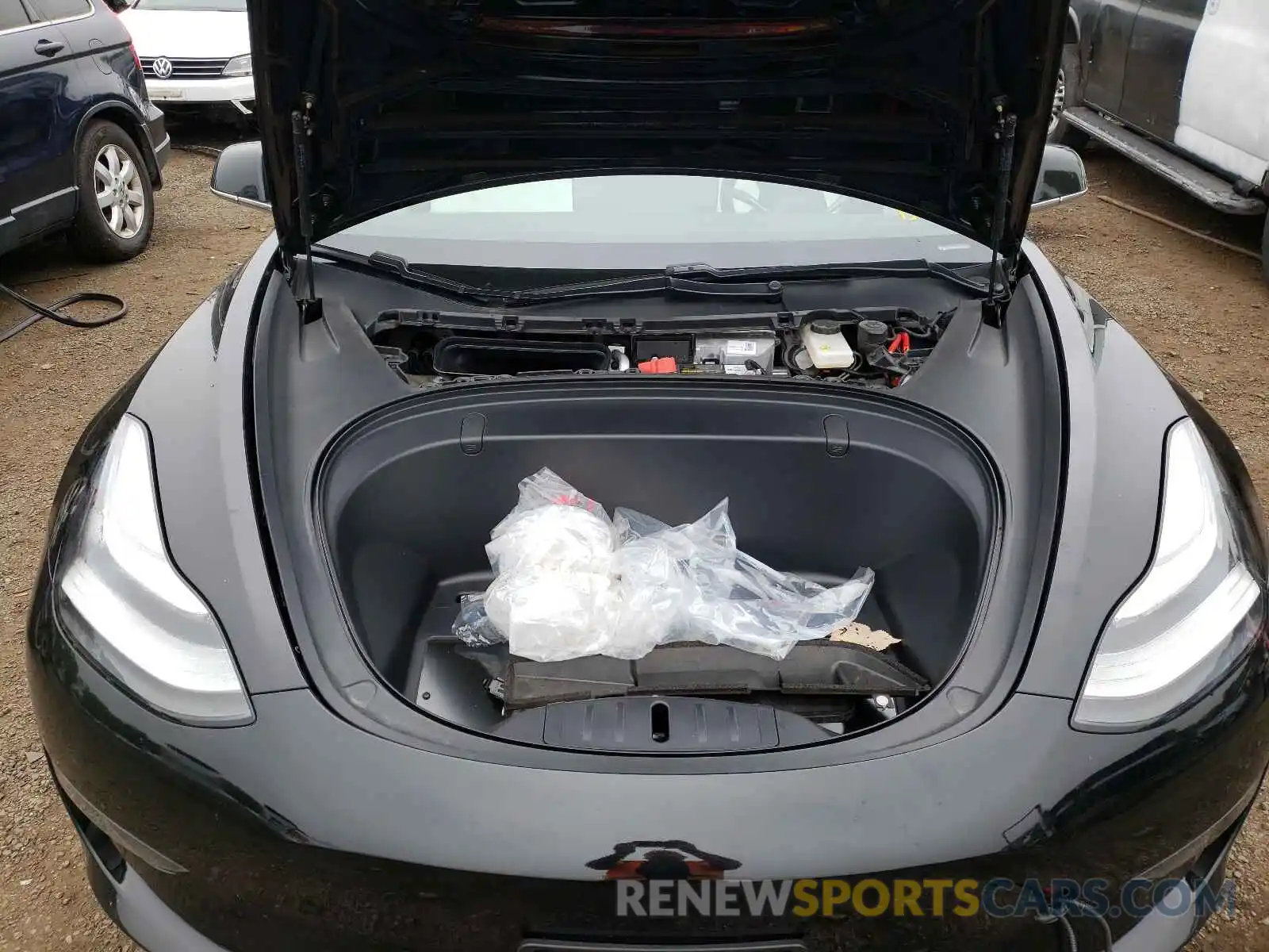 7 Photograph of a damaged car 5YJ3E1EA4LF662501 TESLA MODEL 3 2020