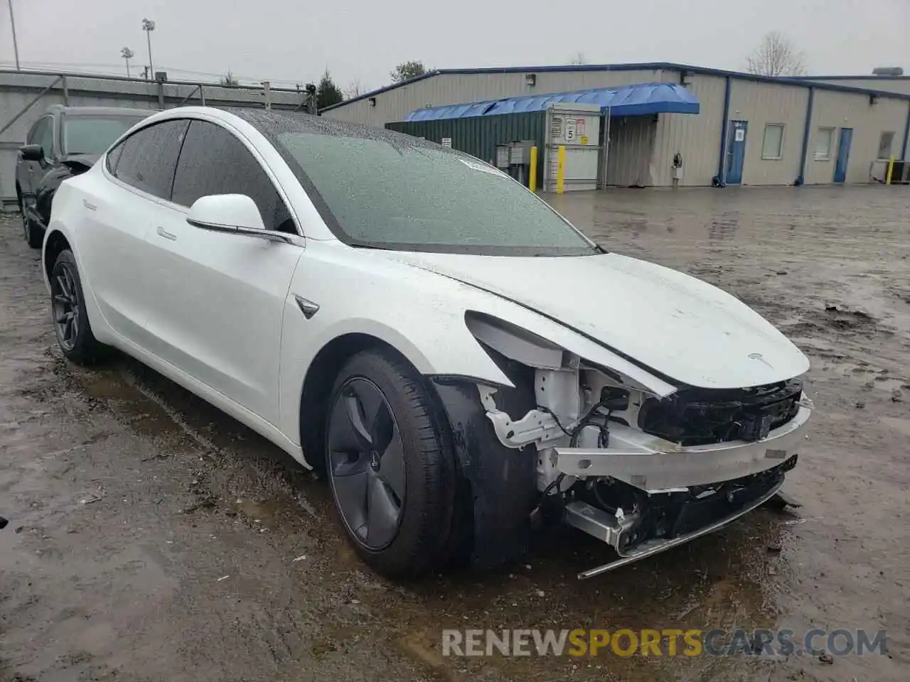 1 Photograph of a damaged car 5YJ3E1EA4LF737018 TESLA MODEL 3 2020