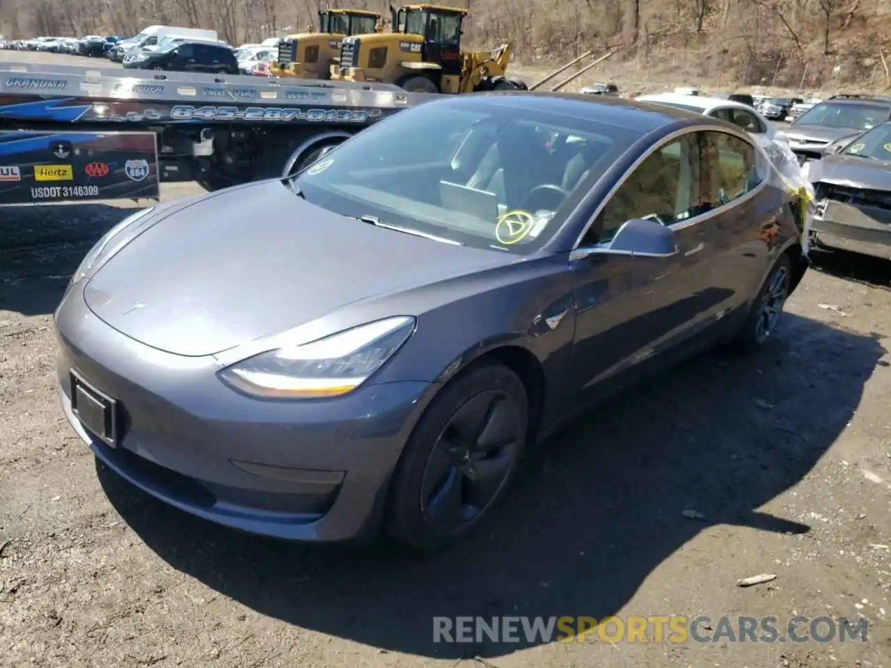 2 Фотография поврежденного автомобиля 5YJ3E1EA4LF739299 TESLA MODEL 3 2020