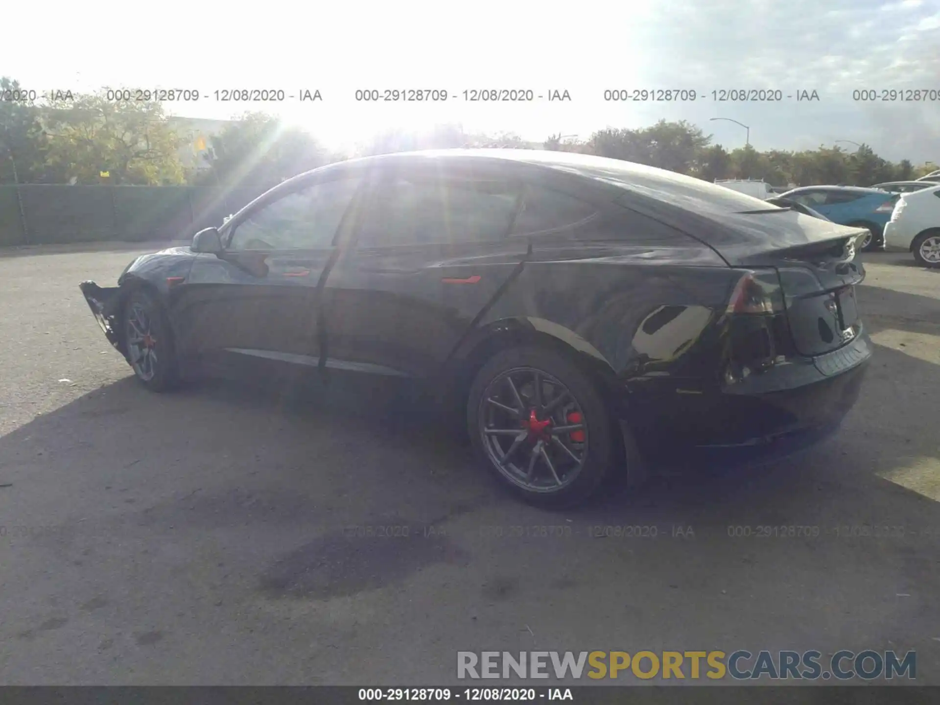 3 Photograph of a damaged car 5YJ3E1EA4LF745975 TESLA MODEL 3 2020