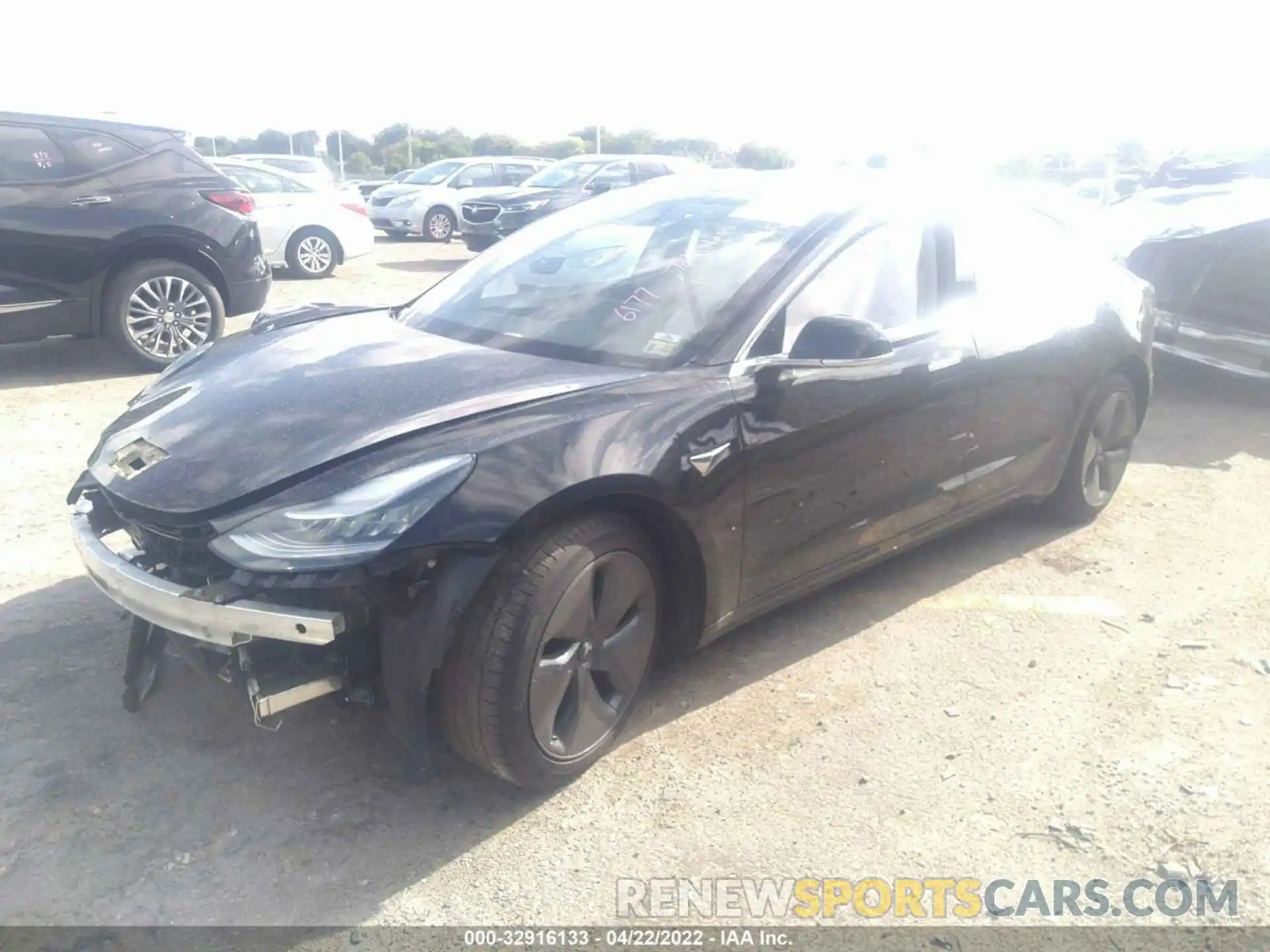 2 Фотография поврежденного автомобиля 5YJ3E1EA4LF785795 TESLA MODEL 3 2020