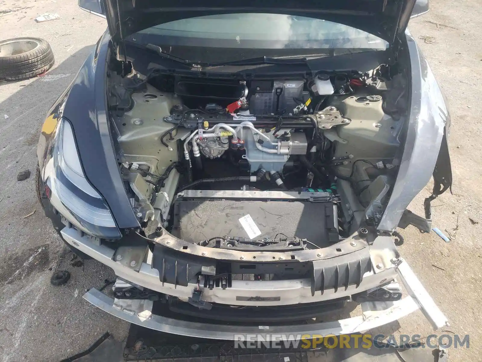 7 Photograph of a damaged car 5YJ3E1EA4LF792214 TESLA MODEL 3 2020