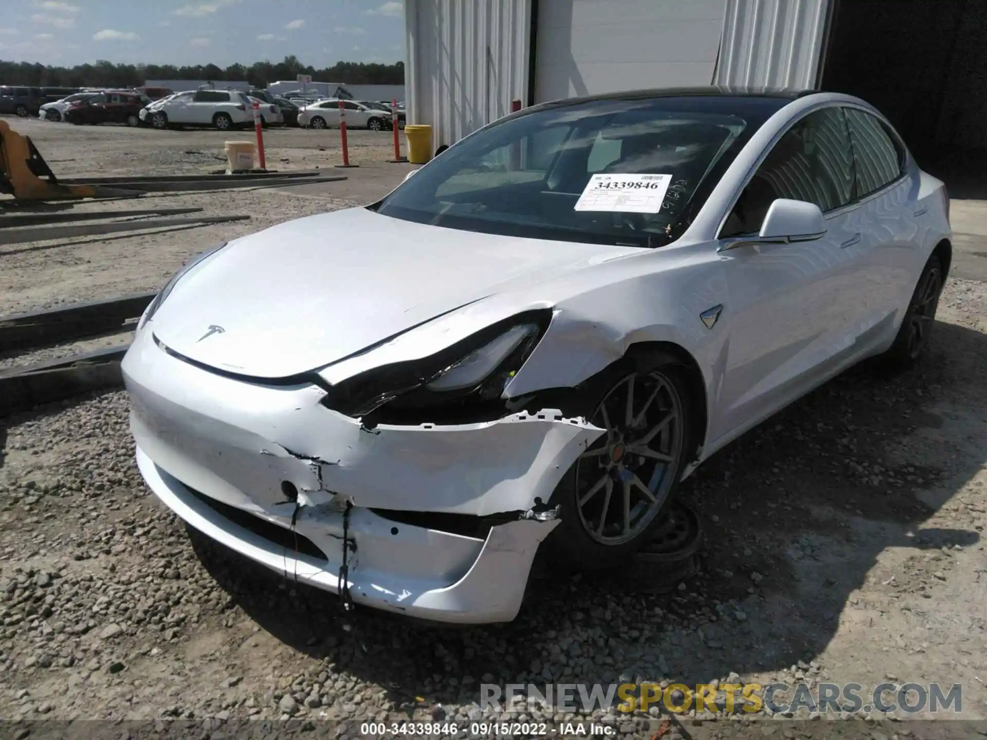 6 Photograph of a damaged car 5YJ3E1EA4LF796988 TESLA MODEL 3 2020